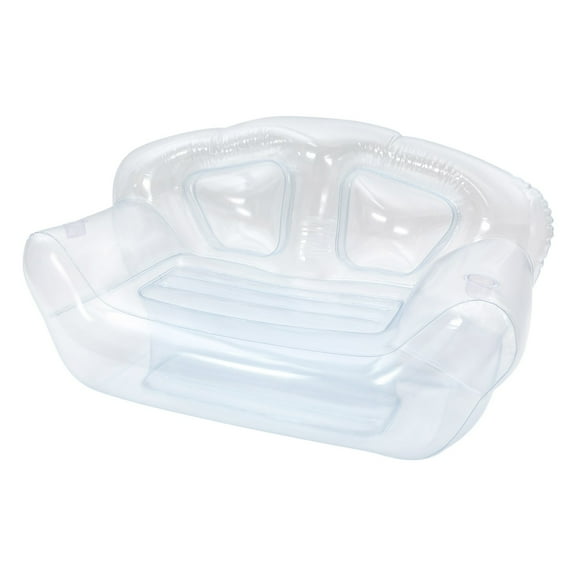 Portable Inflatable Sofa Double Person PVC Sofa Patio Camping Inflatable Air Couch