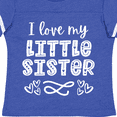 thumbnail image 4 of Inktastic I Love My Little Sister with Hearts Boys or Girls Toddler T-Shirt, 4 of 5