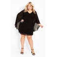 thumbnail image 2 of Avenue Women's Plus Size Nina Cape Dress, 2 of 2