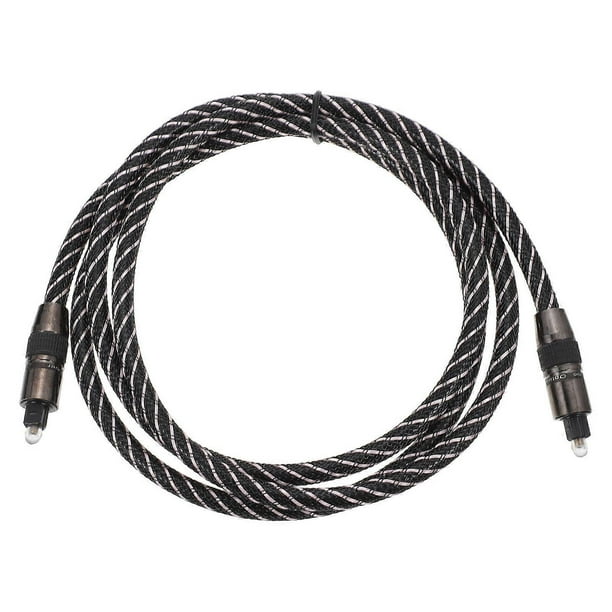 Digital Audio Cable 1Pc 1.5 Meter Optical Cable For Audio Enthusiasts Home Entertainment Low Loss Transmission 1Pack