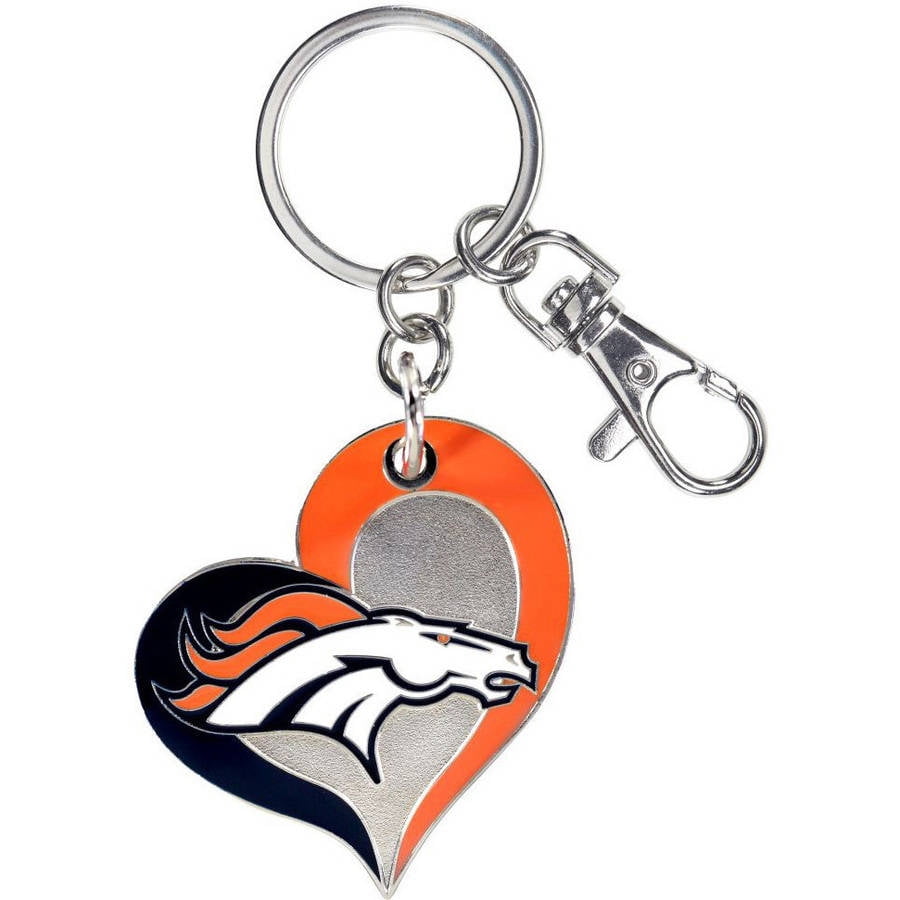 Denver Broncos Official American Football Gift Keyring 