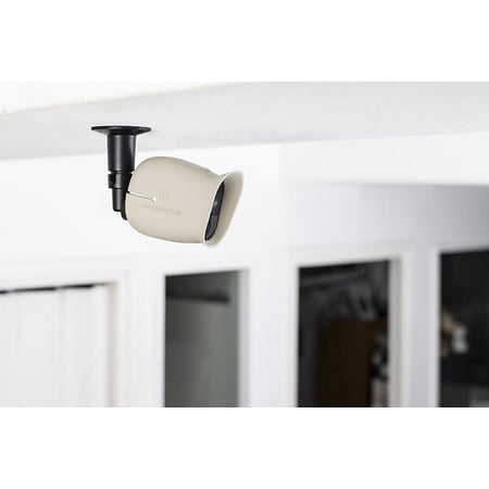 Wasserstein - Adjustable Indoor/Outdoor Wall Mount for Most Arlo Security Cameras - Black