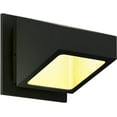 thumbnail image 2 of DALS Lighting LEDWALL004D-BK 4" Round Directional Indoor/Outdoor LED Wall Sconce, Black, 2 of 2