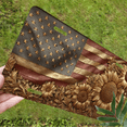 thumbnail image 5 of 1 Pcs 2D Flat License Plate Covers & Frames, American Flag For Decorative Front, Waterproof For Decoration Aluminum License Plate Covers & Frames Cover For Men Women, 12" X 6", 5 of 6