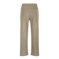 thumbnail image 4 of Pantalones largos para hombre, de color liso, con cordón, informales, de moda, largos, para hombre, 4 of 5