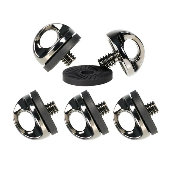 Lala Smill Camera Fixing Screw, 1/4" Quick Release Mounting Fixing Screw for Camera Neck Straps, Wrist Straps Sling, Pack of 5