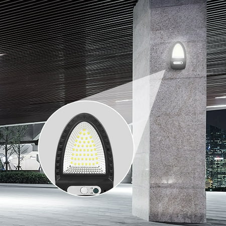 

HEROOY Solar Lights Outdoor Super-Bright Motion Sensor Solar Powered Lights IP65 3 Modes Solar Fence Lights Solar Security Lights Solar Powered Outdoor Lights for House