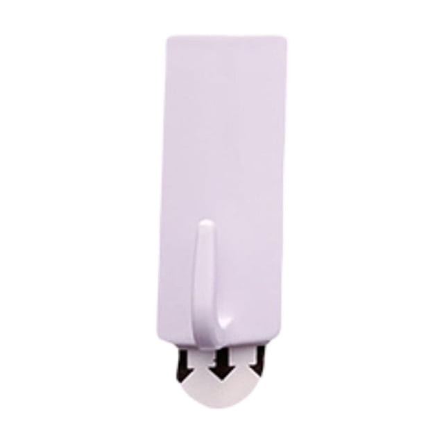 Non Destructive Detachable Wall Hook Strong 2 Pound Capacity For Keys Towels Kitchen Bathroom Organization And Practical Home