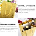 thumbnail image 3 of 8 Pcs Wine Gift Bags Gold, Single Bottle Paper Wine Bag Bulk for Party, Shopping, Retail Merchandise(11.5x9x35cm), 3 of 7