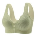 thumbnail image 4 of Sngxgn Women's Wireless Seamless Full-Coverage Convertible T-Shirt Bra(Green,L), 4 of 4