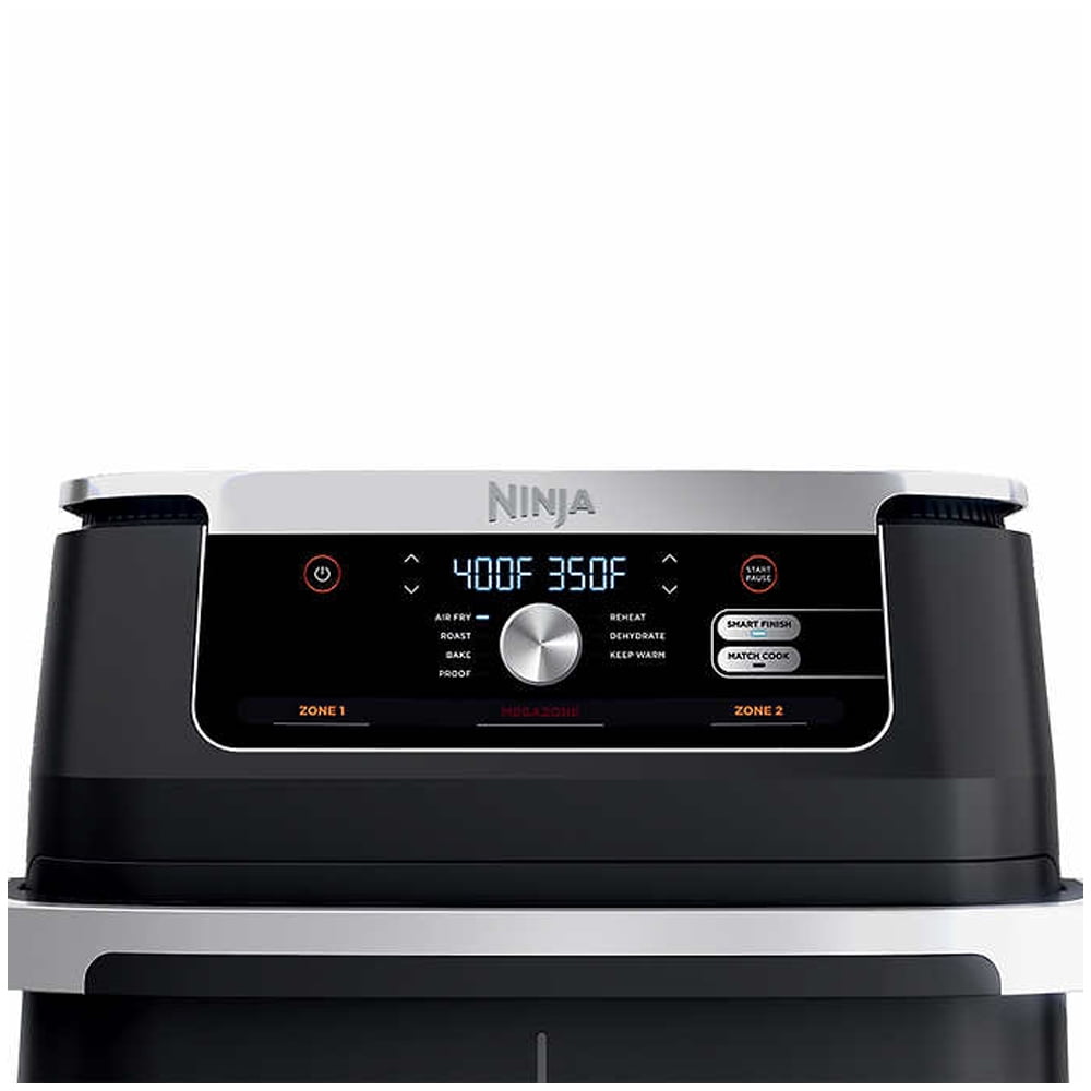 Restored Ninja 11 qt 2-Basket Air Fryer, Black (Refurbished)