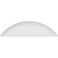 thumbnail image 3 of Ekena Millwork 40"W x 11"H x 2"P Segment Arch Smooth Architectural Grade PVC Pediment, 3 of 7