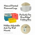thumbnail image 5 of RiverRidge Kids Catch-All 35in Cubby Bookshelf and Toy Storage Organizer - Light Woodgrain, 5 of 10