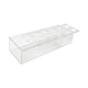 thumbnail image 4 of Jarrón de flores rectangular Jarrón de flores acrílico Jarrón de flores rectangular con agujeros 25x10x6.5cm 12 agujeros, 4 of 9