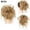 Coffee-3, variant on Messy Bun Hair Piece Updo Scrunchie Hair Extension for Women, Voluminous Tousled Synthetic Hair Bun Ponytail Hairpiece for Daily Styling(Beige-1,13CM)