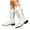 White, variant on Cowboy Knee High Boots Women Wide Calf Pull on Cowgirl Boot Western Country Party Riding Boots
