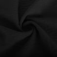 thumbnail image 5 of Lenpel Culottes Pants for Women Summer High Waisted Drawstring Palazzo Trousers Flowy Casual Beach Pants with Pockets, 5 of 6
