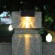 thumbnail image 4 of Solar Powered Deck Light Jardín al aire libre Valla Escalera Lámpara de pared Luz LED recargable 4 piezas Speravity HA000737-00B, 4 of 7