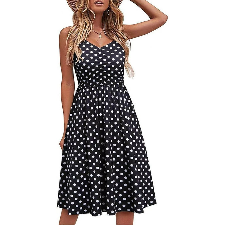 FUELEGO Plus Size Summer Dresses Clearance Mommy And Me Dresses Church Dresses For Women Toddler Dress Black Tie Dresses For Women Dresses For Teens Walmart