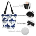 thumbnail image 4 of Fotbe Cartoon Iceberg Polar Bear Bolsa de Playa con Estampado, Bolsa de Hombro, Bolsa de Mano Espaciosa, Bolsa de Viaje Ligera, Bolsa de Compras Versátil, 4 of 6