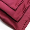 thumbnail image 4 of Your Chair Covers - 10 Pack, Dark Red 20 Inch Lamour Cloth Napkins for Restaurants, Weddings, Dinner or Birthday Parties, 4 of 4