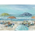 thumbnail image 2 of Robinson, Carol 32x25 Black Ornate Wood Framed with Double Matting Museum Art Print Titled - Sunny Beach Day, 2 of 4