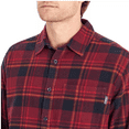 thumbnail image 3 of Eddie Bauer Men's Bristol Plaid Button Up Flannel Shirt, 3 of 3