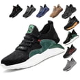 thumbnail image 1 of Chaussures à Embout d'Acier pour Hommes, Légères, Anti-Perforation, Espadrilles de Sécurité, 1 of 5