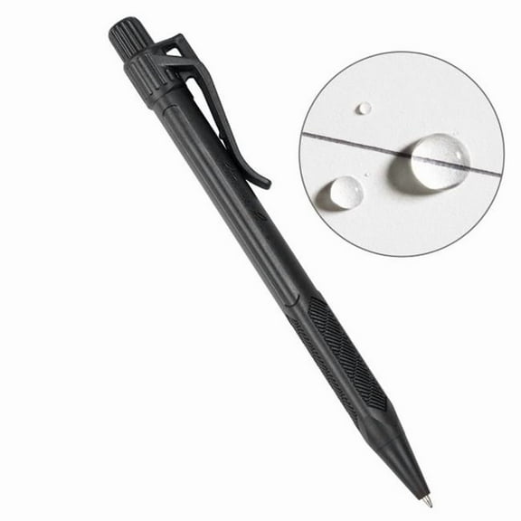 Rite In The Rain 360208 Click Action Pen, Black
