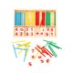 thumbnail image 2 of Juguete Educativo Para Niños, Juego De Juguetes De Madera Para Bebés Y Niños, Accesorios De Aprendizaje De Matemáticas Preescolares, Bloques De Madera, 2 of 7