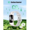 thumbnail image 6 of Wearlizer Dual-Tone Engraved Bands Compatible with Charge 6/Charge 5 - Floral Silicone Wristbands for Women, 2 Interchangeable Nature Designs (Dandelion & Wildflower), 6 of 6