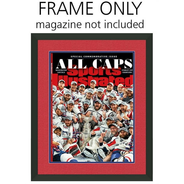 Sports Illustrated Magazine Frame with Washington Capitals Colors