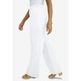 thumbnail image 3 of Jessica London Women's Plus Size Soft Ease Wide Leg Pant, 3 of 3
