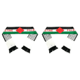 thumbnail image 1 of Mantón Palestino Con Doble Cara Que No Destiñe para El Día Nacional (sin Patrón), 1 of 2