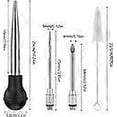 thumbnail image 2 of Stainless Steel Turkey Needle - Turkey Dripper - Drip Syringe - Meat Marinade, 2 of 5