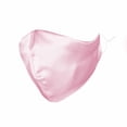 thumbnail image 5 of DALIX Exclusive Charmeuse Satin 3 Layer Face Mask in Pink - L-XL, 5 of 5