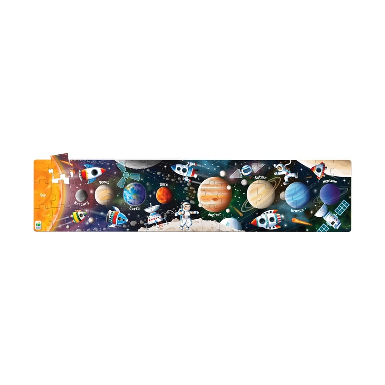 【新品・半額】SYSTEM SOLAR 5点セット The Learning Journey Long & Tall Puzzle - Solar System: 50+ Pcs