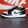 thumbnail image 3 of Ni - ke NEW Air Jordan 1 Low 'Panda' Black/White Women's Size 8.5, 3 of 5
