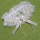 thumbnail image 4 of Ligas blancas para novia (2 piezas), liga de boda con encaje elástico, conjunto de liga de boda, accesorios de novia, 4 of 6