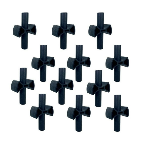 12Pcs Trampoline Spacers Crosses Shaped Safety Spacers For Kids Outdoor Activity