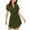 Moss green 356, variant on Henpk Summer Dresses for Women Striped T Shirt Dress Casual Midi Dress Short Sleeve Sundress with Pockets Fashion Fallow Lapel Sleeveless Button Streak Dresses Green M