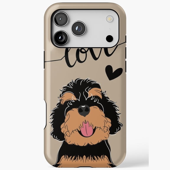 Love Phantom Bernedoodle Cute Dog Design Phone Case Compatible across iPhone 1117 Pro Max