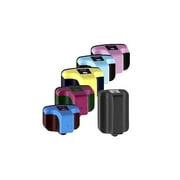 Compatible Ink Cartridges Replacement for HP 02 Ink Cartridge to use with Photosmart D7155 D7160 D7245 D7255 D7363 D7460 3210 3310 C5180 C6250 C6280 C7280 C7180 C8180 Printer (6-Pack)