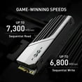 thumbnail image 4 of SILICON POWER Xpower XS70 - SSD - 2 To - Interne - M.2 2280 - PCIe 4.0 x4 (NVMe), 4 of 15