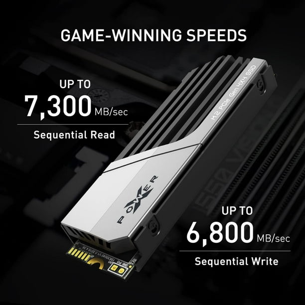 SILICON POWER Xpower XS70 - SSD - 2 TB - internal - M.2 2280