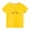 Yellow, variant on MeetoTime Toddler Kids Boys Girls Cotton T-shirt Cute Round Neck Valentine's Day Printed Tee Summer Short Sleeve Tops