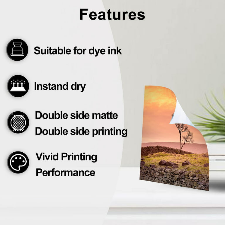 Single Side Matte Photo Paper – Uinkit Printing Media On line Shop