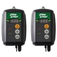 thumbnail image 1 of Jump Start MTPRTC Hydroponic Seedling Heat Mat Digital Thermostat Controller for Hydrofarm Heat Mats used in Gardens, Terrariums, and Brewing, 2 Pack, 1 of 8