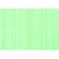 thumbnail image 1 of Ahgly Company Indoor Rectangle Solid Emerald Green Modern Area Rugs, 2' x 4', 1 of 4
