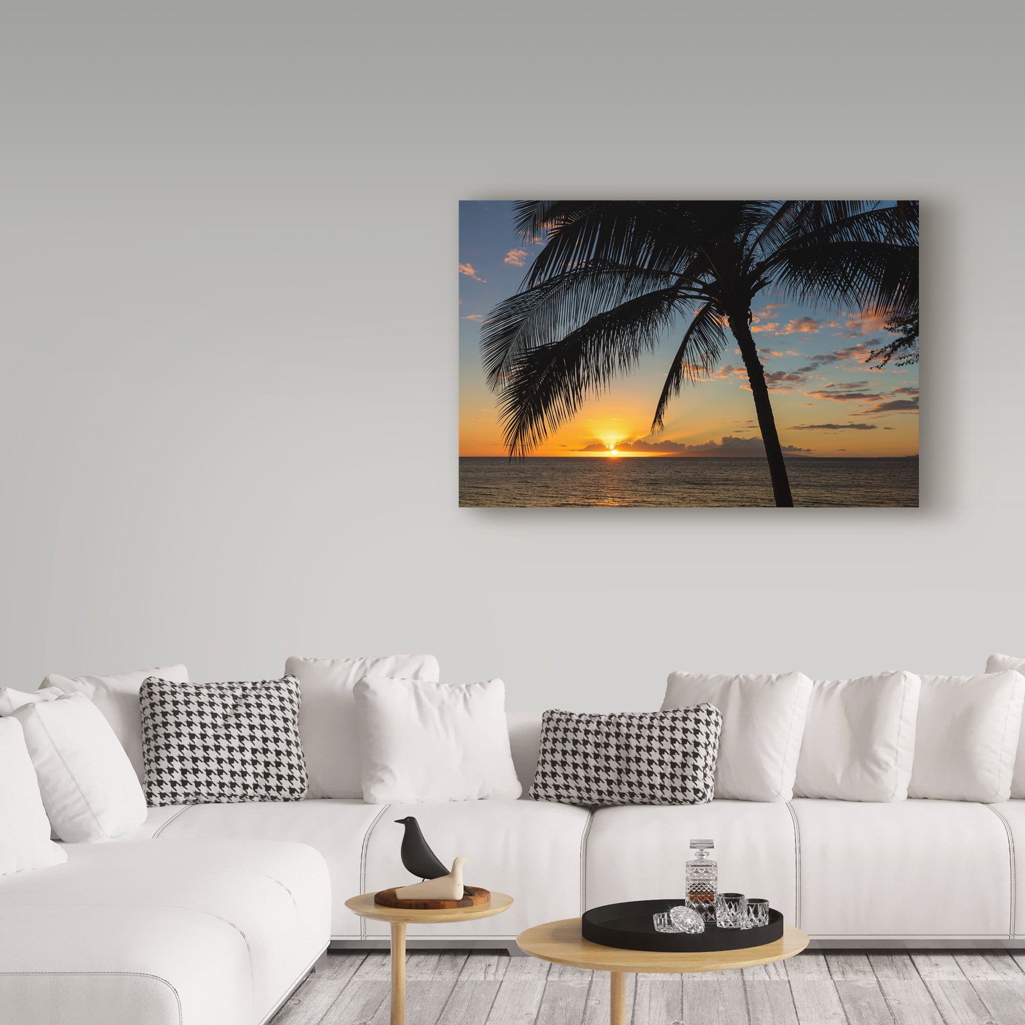Trademark Fine Art 'Maui Sunset' Canvas Art by Pierre Leclerc